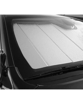AutoHeatshield Folding Ultimate Windshield Sunshade for Tesla Model 3 Model-3 2018 2019 2020 2021 2022 Custom Fit Sun Shade