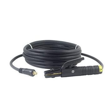 150 Amp Welding Electrode Holder Lead Assembly - Dinse 10-25 Connector - #4 AWG cable (15 FEET)