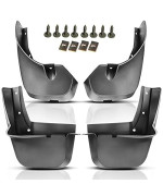 Set of 4 Front and Rear Side Mud Flaps Splash Guard for InfinitiJX35 2013 QX60 2014-2016 Sport Utility