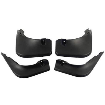 Set of 4 Mud Flaps Splash Guards for Mercedes-Benz C180 C200 C300 2015-2016 Front and Rear