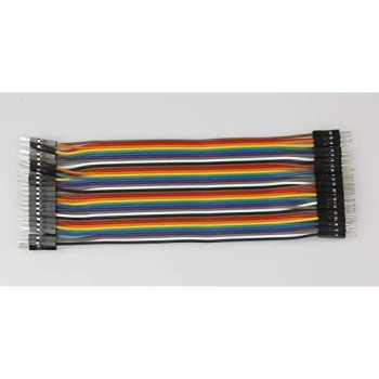 EDGELEC 120pcs Breadboard Jumper Wires 10cm 15cm 20cm 30cm 40cm 50cm 100cm Wire Length Optional Dupont Cable Assorted Kit Male to Female Male to Male Female to Female Multicolored Ribbon Cables