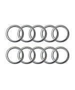 M16 Oil Drain Plug Gaskets Crush Washers Seals Rings Fits for Subaru Outback Legacy Impreza Forester BRZ XV Crosstrek, Replacement for the Part # 803916010, Used for Oil Change, 10 Pack