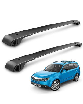 MOSTPLUS Roof Rack Cross Bar Rail Compatible for Subaru Forester/Crosstrek/Impreza with Raised Side Rails 2014 2015 2016 2017 2018 2019