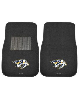 NHL - Nashville Predators Embroidered Car Mat Set - 2 Pieces