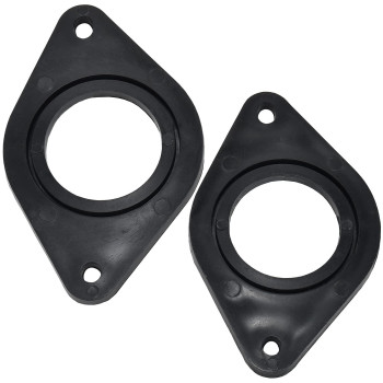 RED WOLF Front center Dashboard Tweeter Speaker Adapter 15 cutout Spacer Rings Install Replacement for Toyota 2002-2022, Subaru, Lexus 2010-2019