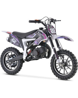 Demon Dirt Bike 50cc Purple