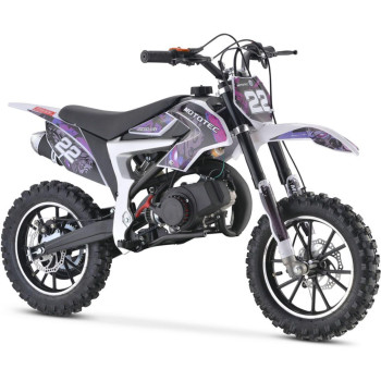 Demon Dirt Bike 50cc Purple