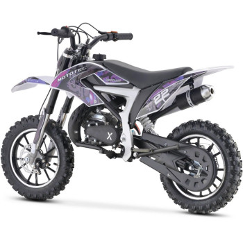 Demon Dirt Bike 50cc Purple