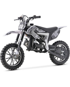 Demon Dirt Bike 50cc White