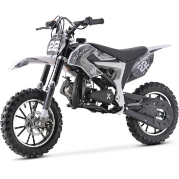 Demon Dirt Bike 50cc White