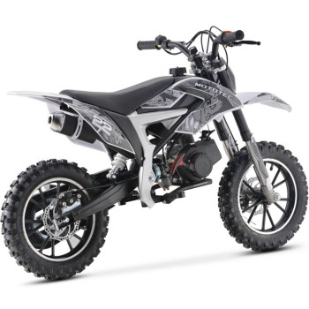 Demon Dirt Bike 50cc White