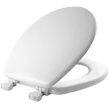 Mayfair 000 Westport 844EC Toilet Seat, 1 Pack Round, White