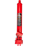 BIG RED T30808 Torin Hydraulic Long Ram Jack with Double Piston Pump and Clevis Base (Fits: Garage/Shop Cranes, Engine Hoists, and More): 8 Ton (16,000 lb) Capacity, Red