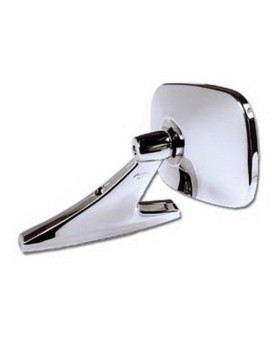 Cipa 18000 Universal Oblong Chrome Car Side Mirror