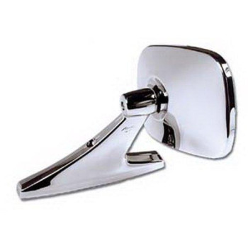 Cipa 18000 Universal Oblong Chrome Car Side Mirror