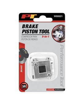 Performance Tool W80621 3/8-Inch Drive Disc Brake Piston Tool