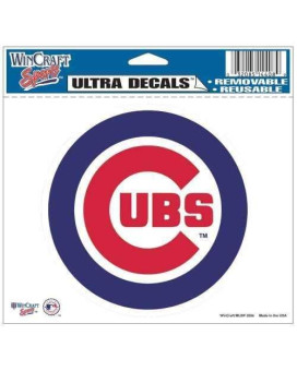 Wincraft Mlb Chicago Cubs Ultra Color Decal, 5X6, Team Color