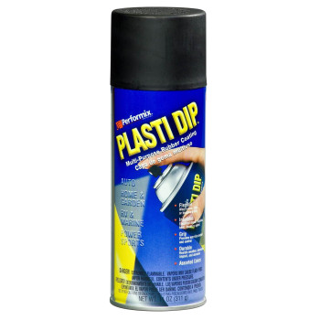 Performix 11203 Plasti Dip Black Multi-Purpose Rubber Coating Aerosol - 11 oz.