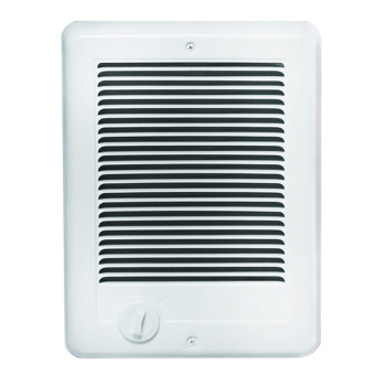 Cadet Com-Pak Electric Wall Heater Complete Unit With Thermostat (Model: CSC202TW, Part: 67507), 6825/5120 BTU, 240/208 Volt, 2000/1500 Watt, White