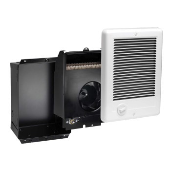 Cadet Com-Pak Electric Wall Heater Complete Unit With Thermostat (Model: CSC202TW, Part: 67507), 6825/5120 BTU, 240/208 Volt, 2000/1500 Watt, White