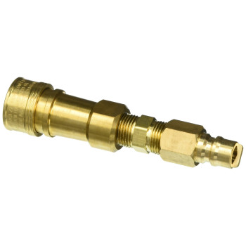 Mr. Heater F276187 Propane/Natural Gas Connector Kit 3/8 Male Pipe Thread x 3/8" Female Pipe Thread,Brass,Regular