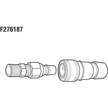 Mr. Heater F276187 Propane/Natural Gas Connector Kit 3/8 Male Pipe Thread x 3/8" Female Pipe Thread,Brass,Regular