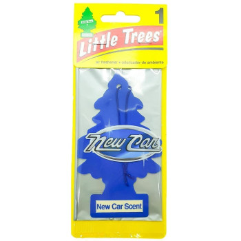 Little Trees Car Freshener 76171101891 Yellow Little Trees Air Freshener New Car Scent - 1 Each