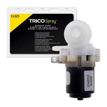 Trico Spray Windshield Washer Pump (11-523) Fits Select Chrysler, Dodge, Jeep, And Plymouth Model Years