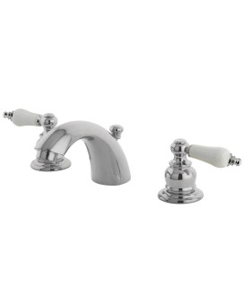 Kingston Brass KB941B Victorian Mini-Widespread Bathroom Faucet, Polished Chrome