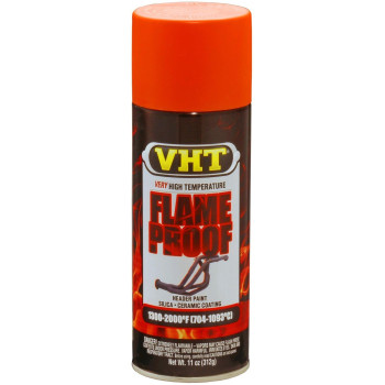 Vht Flameproof Coating Very High Heat Flat Orange