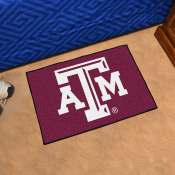 Fanmats Ncaa Texas A&M University Sports Team Logo Starter Rug - 19X30