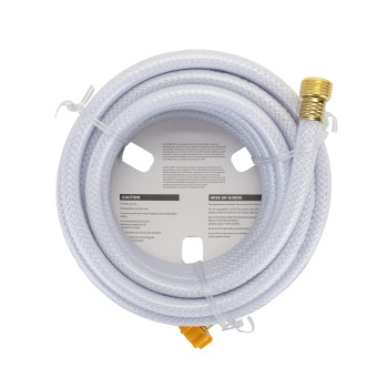 Camco 25ft TastePURE Drinking Water Hose - Lead and BPA Free, Reinforced for Maximum Kink Resistance 1/2"Inner Diameter (22733) , White