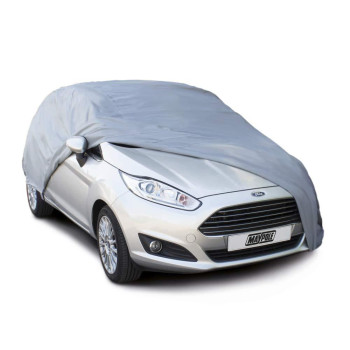 Maypole 9861 Breathable Full Car Cover, Grey, Medium (Approx Dimensions : L 450 X W 160 X H 116 Cms)