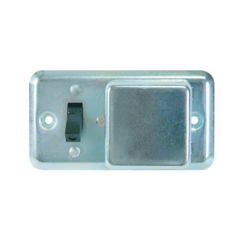 Plug Fuse Box, Switch, 2-1/4 in. Handy