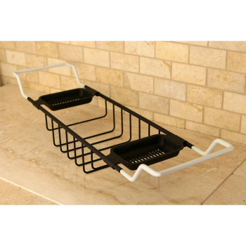 Kingston Brass CC2155 Vintage Claw Foot Bath Tub Shelf, 26", Oil Rubbed Bronze