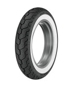 Dunlop D402 For Harley-Davidson Whitewall Rear Motorcycle Tires - Mt90B-16 45006807