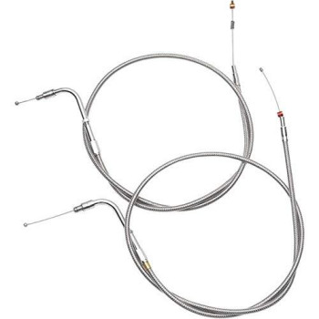 Barnett Performance Products +6&Prime, Stainless Steel Throttle Cable 102-30-30024-06