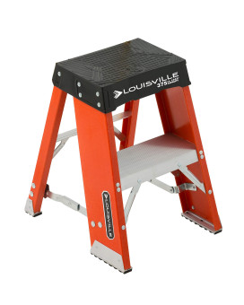 Louisville Ladder FY8002 Fiberglass Step Stand, 2-Foot, Orange