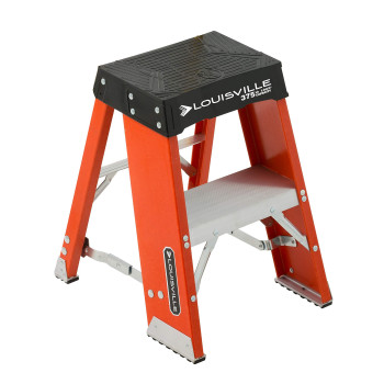 Louisville Ladder FY8002 Fiberglass Step Stand, 2-Foot, Orange