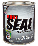 Kbs Coatings 4402 Satin Black Rustseal -1 Quart, Covers 50 Sq Ft, Proven Rust Prevention