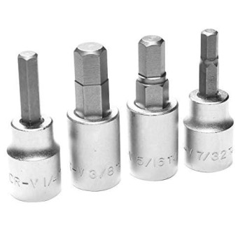 Performance Tool W1339 Brake Caliper Hex Bit Set (4-Piece)