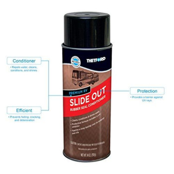 Premium Rv Slide Out Rubber Seal Conditioner And Protectant - 14 Oz - Thetford 32778