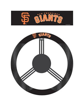 Mlb San Francisco Giants Poly-Suede Steering Wheel Cover