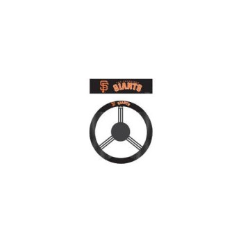 Mlb San Francisco Giants Poly-Suede Steering Wheel Cover