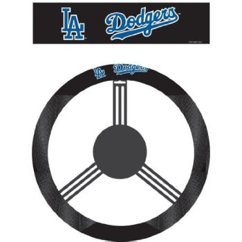 Mlb Los Angeles Dodgers Poly-Suede Steering Wheel Cover