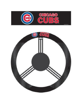 Mlb Chicago Cubs Poly-Suede Steering Wheel Cover