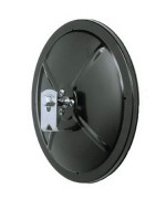CIPA 48600 Full Size Convex Mirror , black