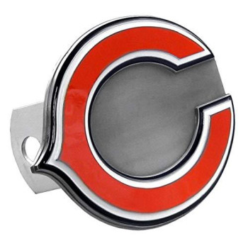 Siskiyou Sports Nfl Chicago Bears Unisex Large Hitch Cover Class Ii And Class Iii Metal Plugs, Blue, Class Ii & Iii (Fths005S)