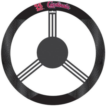 Mlb St. Louis Cardinals Poly-Suede Steering Wheel Cover