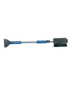Subzero 16619 51 Ice Crusher Dual Head Pivoting Snowbroom And Squeegee With Integrated Ice Scraper